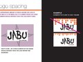 JABU Brand Guidelines - Created logo usage guidelines