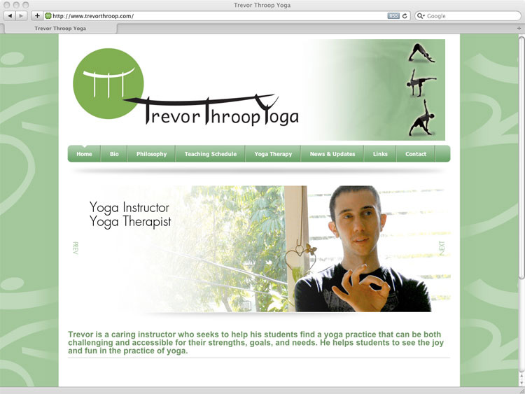 TrevorThroop.com - JOOMLA Customization