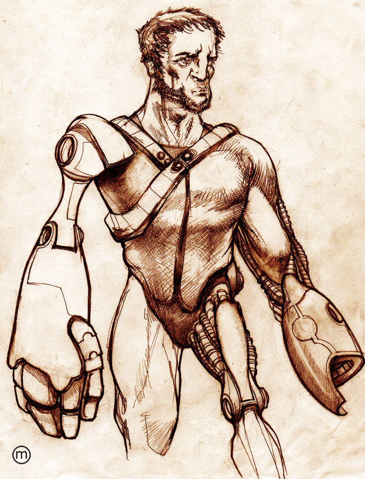 character design by Mike Spring (all images copy-written)