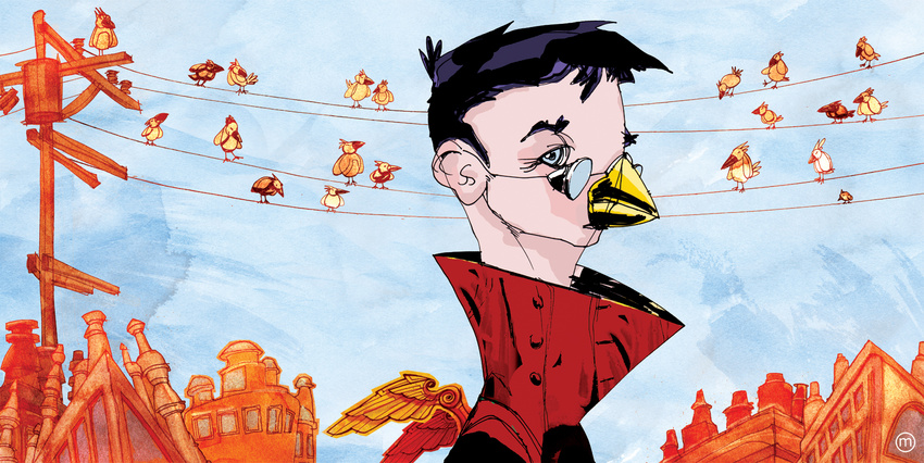character design by Mike Spring (all images copy-written)