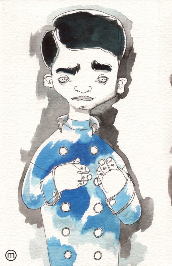 character design by Mike Spring (all images copy-written)