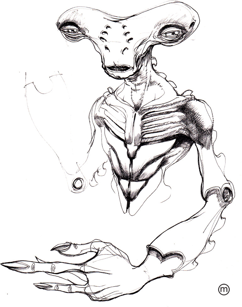 character design by Mike Spring (all images copy-written)