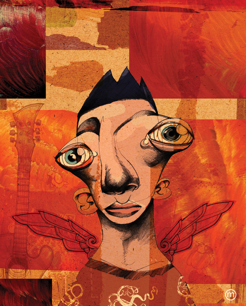 character design by Mike Spring (all images copy-written)
