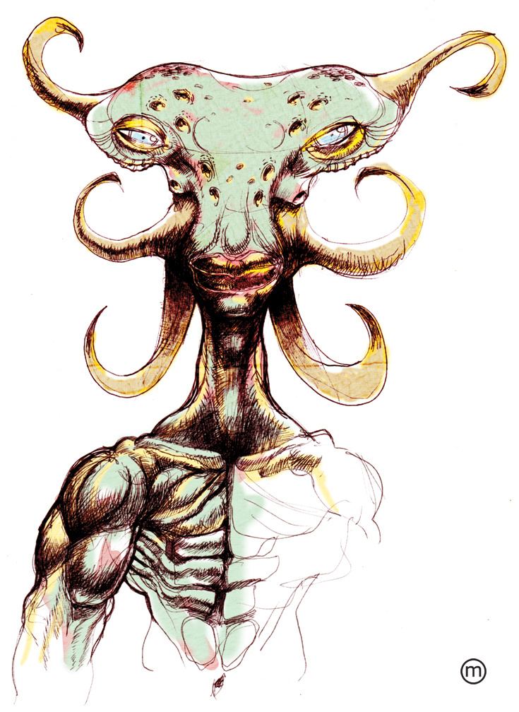 character design by Mike Spring (all images copy-written)