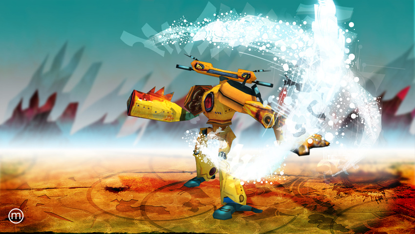 Robo Ki and his Plasma Shield (Robo Ki trademarked)