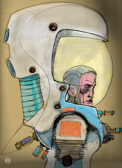 character design by Mike Spring (all images copy-written)