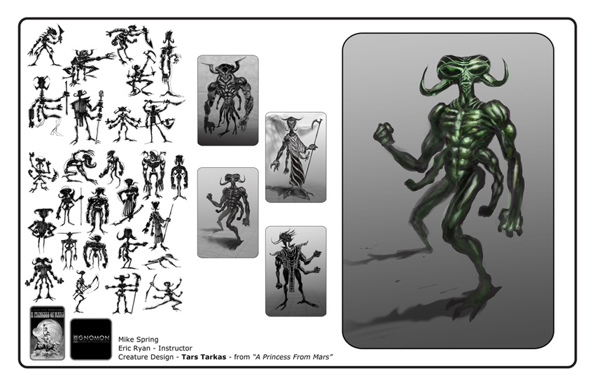 Tars Tarkas character design