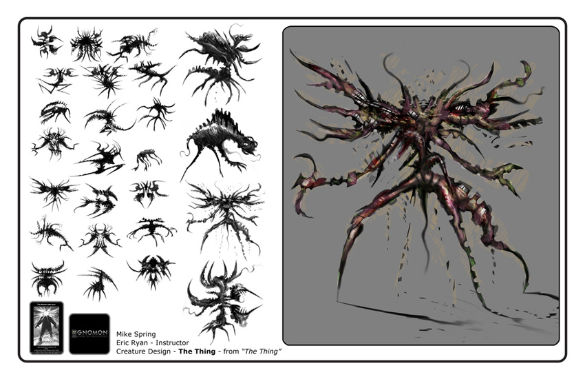 The Thing character design