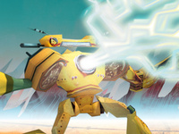 Robo Ki and his Electricity Bolt (Robo Ki trademarked)