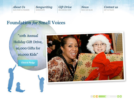 Foundation for Small Voices | Website