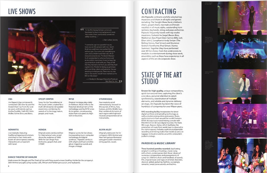 Jim Papoulis | Marketing Brochure