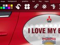 Mitsubishi Decal Maker