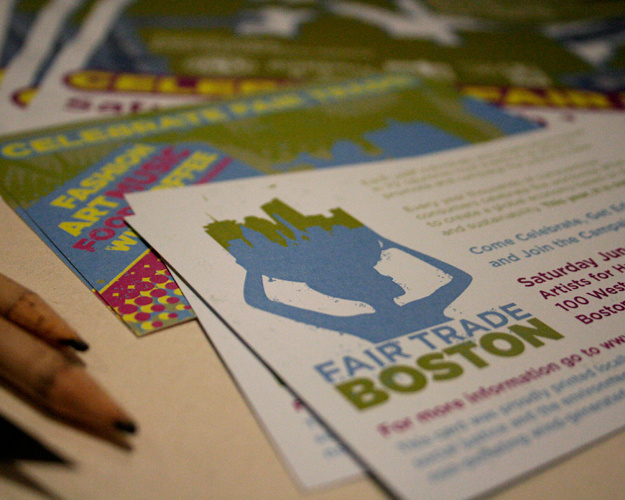 Fair Trade Boston Mailers
