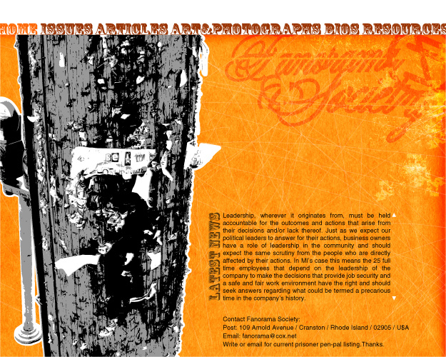 Fanorama Fanzine Home Page