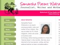 Samantha Walravens, Writer - go to http://www.samanthawalravens.com