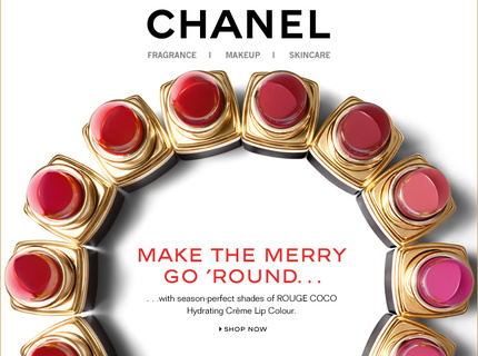 E-mail blast promoting holiday gifting
