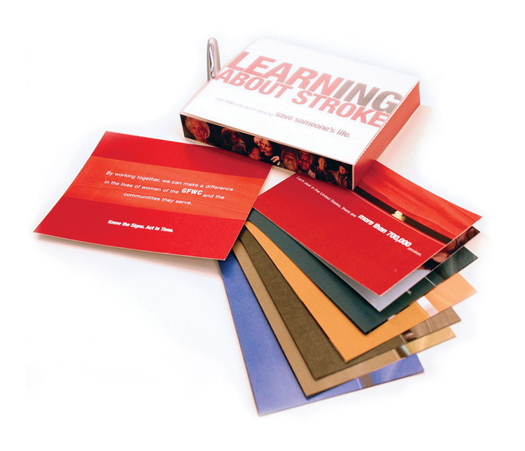 Learning About Stroke promotional gift package