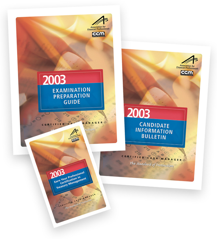 Printed materials for the Certified Cash Managers Program