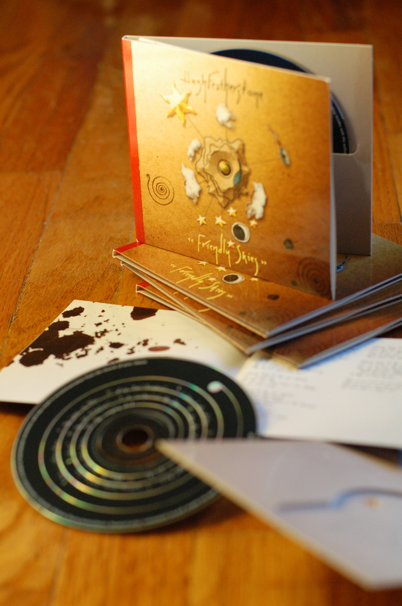 Friendly Skies, CD packaging