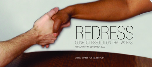 Design for Publication 94 "Redress" for the USPS.