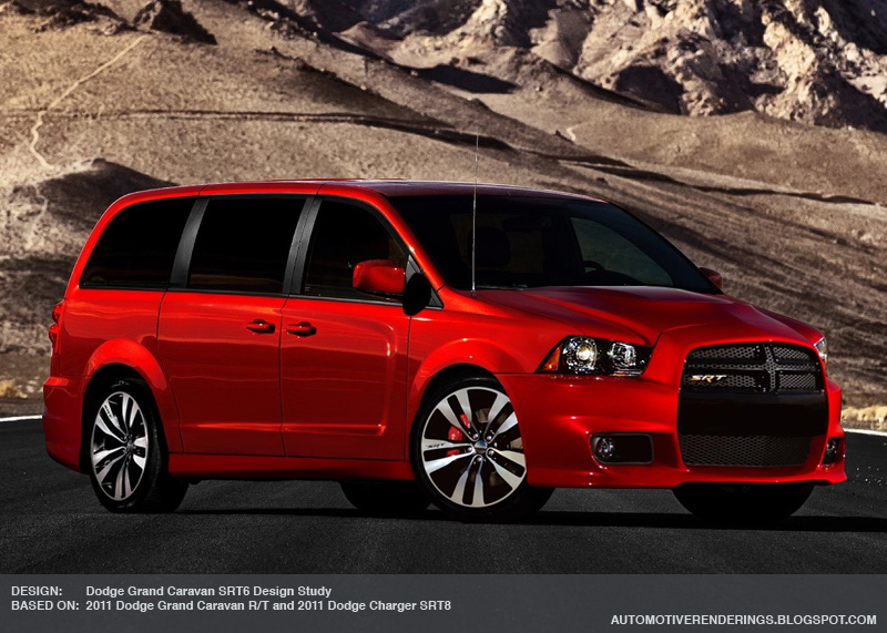 Dodge Grand Caravan SRT6 Rendering