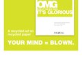 Strategy and copywriting for a campaign to promote Roll Call's new 100% recycled paper.