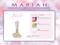 Mariah Carey Beauty Website - Fragrance Page