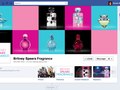 Faceboook Page for Britney Spears Fragrance