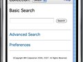 Proof of concept for an iPhone version of OmniFind Yahoo! Edition