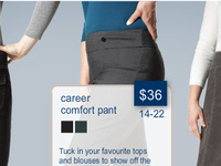Developed several clothing Flash applications for Reitmans