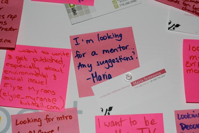 There was an energy of collaboration and learning that drove the weekend, as seen on our "How Can I Help You" board.