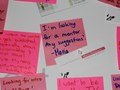 There was an energy of collaboration and learning that drove the weekend, as seen on our "How Can I Help You" board.