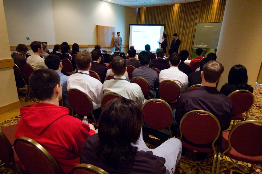 Every year, the event brings together over 500 business students to compete in academic, athletic and social challenges.