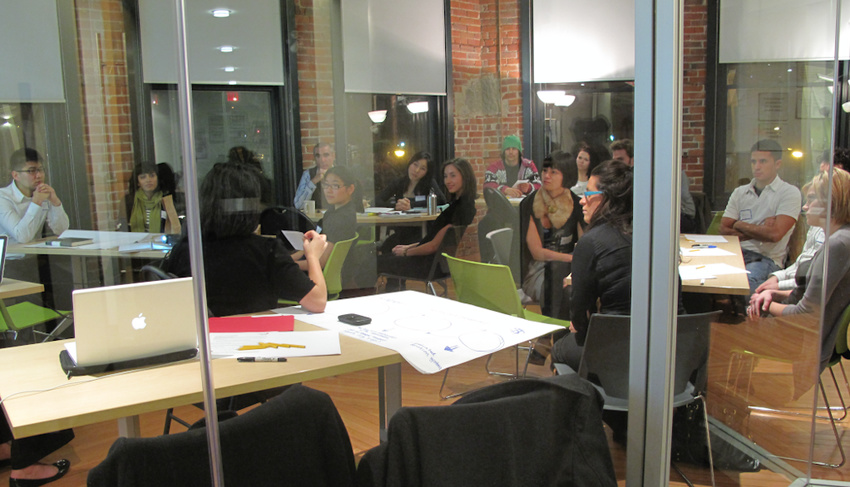 On December 2nd, 2009, we had our first Ideas + Impact meeting for Vancouver for Acumen Fund.