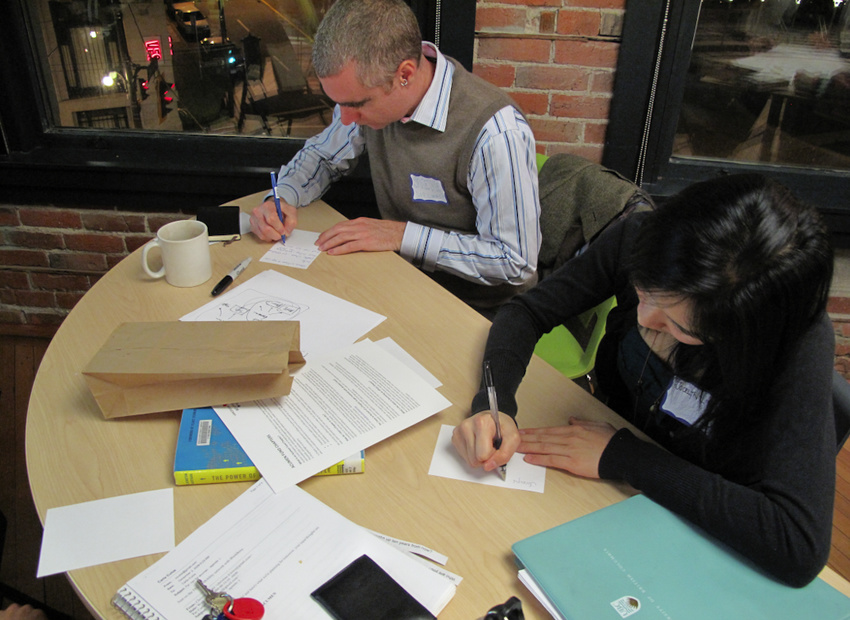 We used the event to facilitate conversations and connections amongst the Vancouver supporters of Acumen Fund.