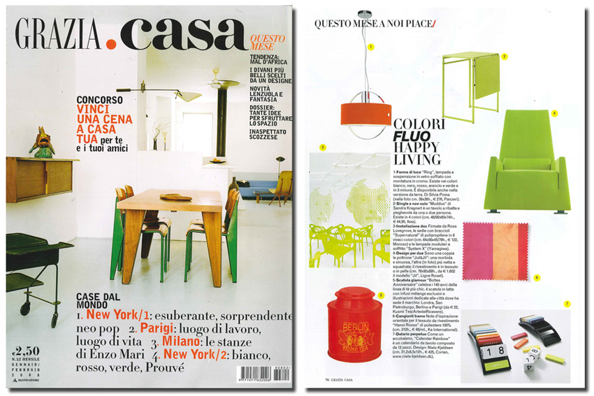 Casa Grazia, Corian Calendar