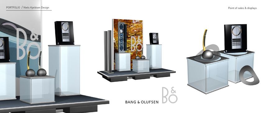 Bang & Olufsen window exhibition