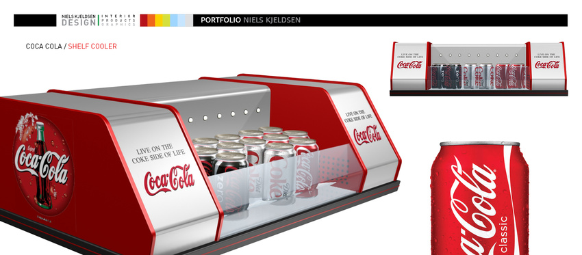 Shelf-Coolers for Coca Cola