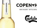 Display and coasters for Copenhagen Beer