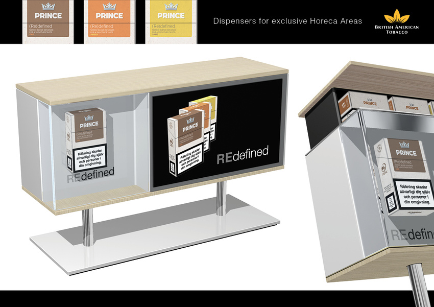 ReDefined Dispenser for HORECA Areas