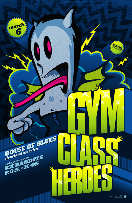 Gym Class Heroes Concert Poster