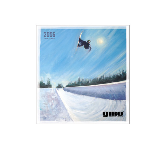 Giro Snow Eric Bailey illustration