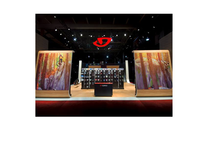 Giro Bike Trade Show Graphics