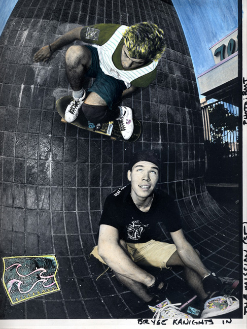 Thrasher Magazine Billabong Ad 1980's