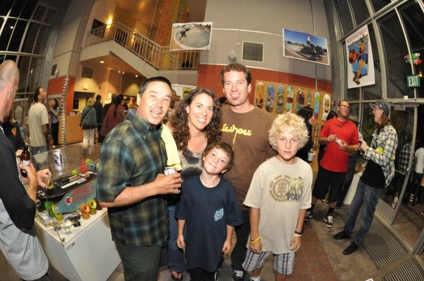Keith Meek, Jimbo Phillips, Jennifer and family