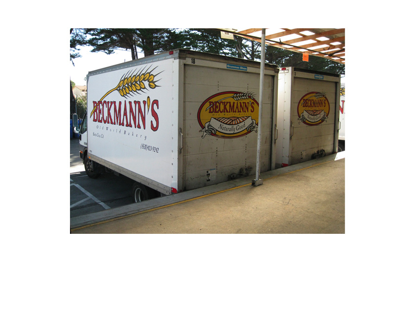 Beckmann's Bread Trucks