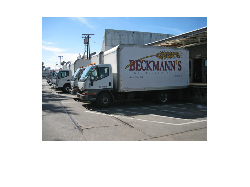 Beckmann's Bread Trucks