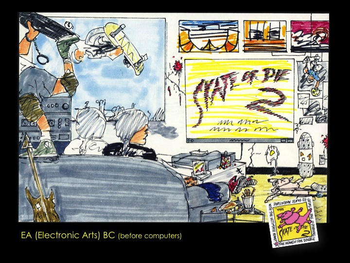 Electronic Arts ad before computers
