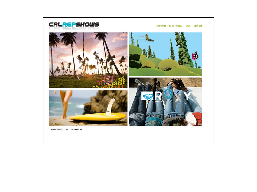Calrepshow Website