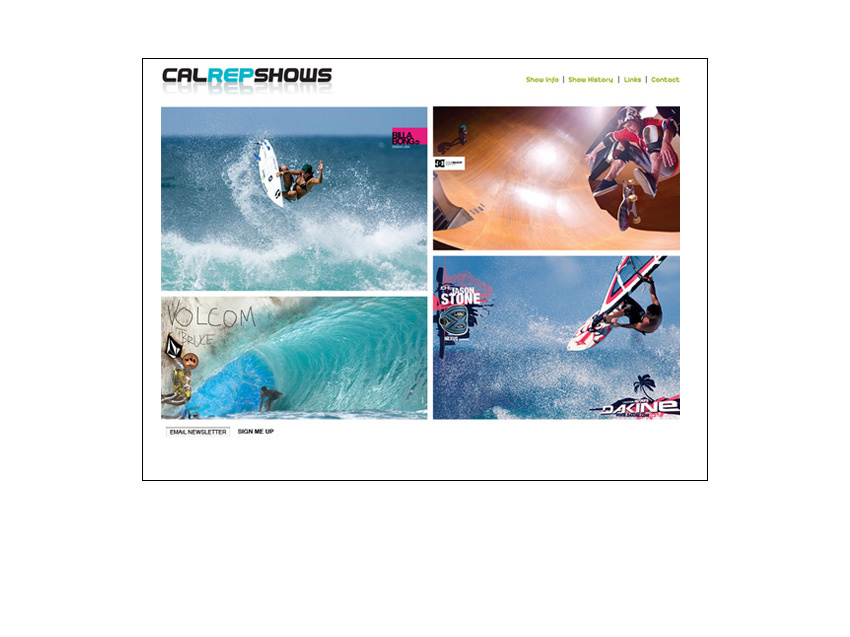 Calrepshow Website